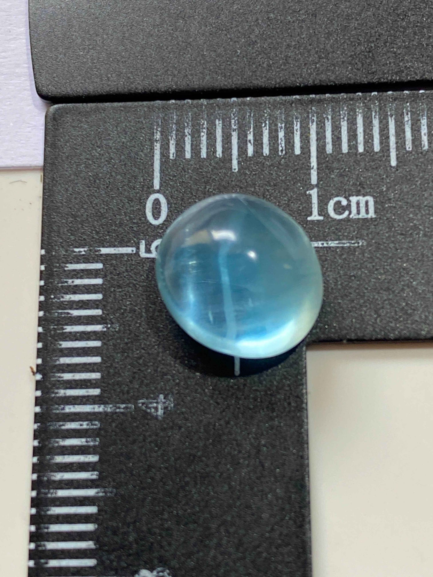 AQUAMARINE BERYL NATURAL GEMSTONE : ERONGO MOUNTAINS, NAMIBIA 4.77Ct. MFG4973