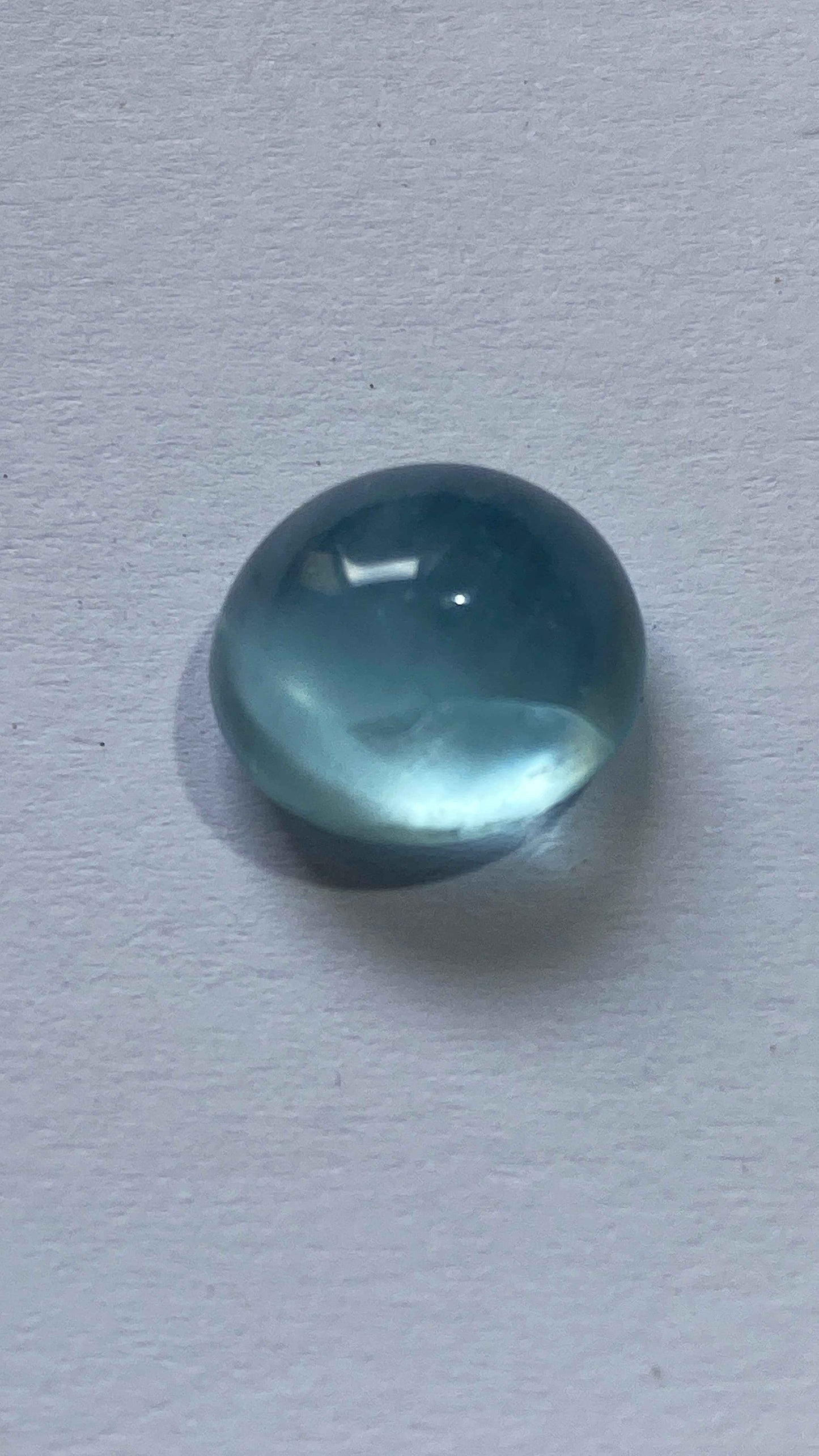 AQUAMARINE BERYL NATURAL GEMSTONE : ERONGO MOUNTAINS, NAMIBIA 4.77Ct. MFG4973