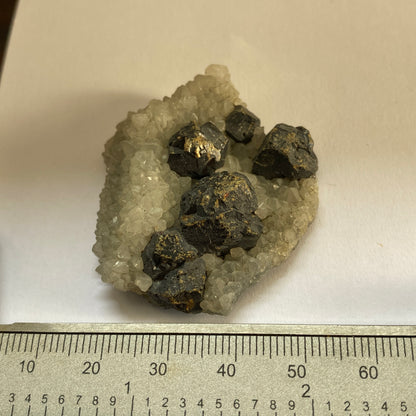 SPHALERITE ON QUARTZ, SMALLCLEUGH MINE, CUMBRIA 24g MF1849