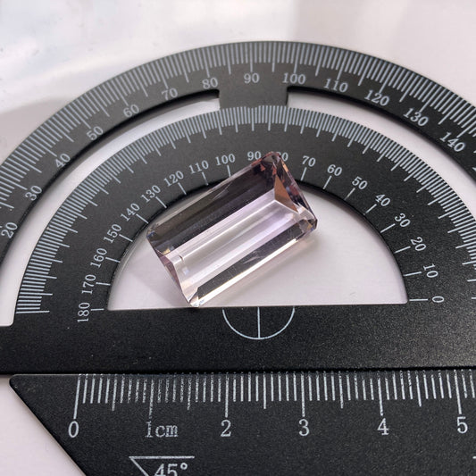 ROSE DE FRANCE AMETHYST EXCEPTIONAL GEMSTONE - AMETISTA, BRAZIL 20.30Ct MFG5387