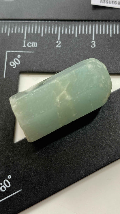 AQUAMARINE BERYL ROUGH NATURAL CRYSTAL : ASSUNCAO MINE, VISEU, PORTUGAL 43.35Ct MFG4977