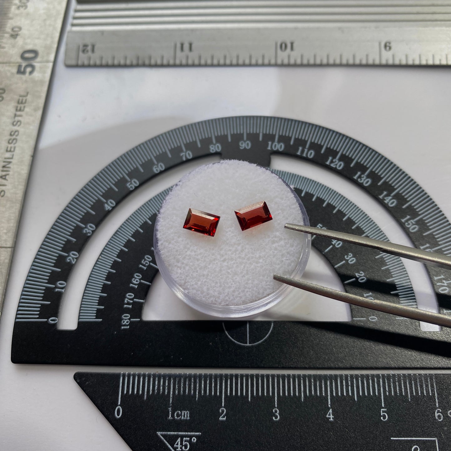 SPINEL RARE GEMSTONES x 2 - PEIN-PYIT, MOGIOK, MANDALAY, BURMA 1.40Ct MFG 5426