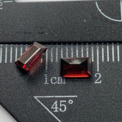 SPINEL RARE GEMSTONES x 2 - PEIN-PYIT, MOGIOK, MANDALAY, BURMA 1.40Ct MFG 5426