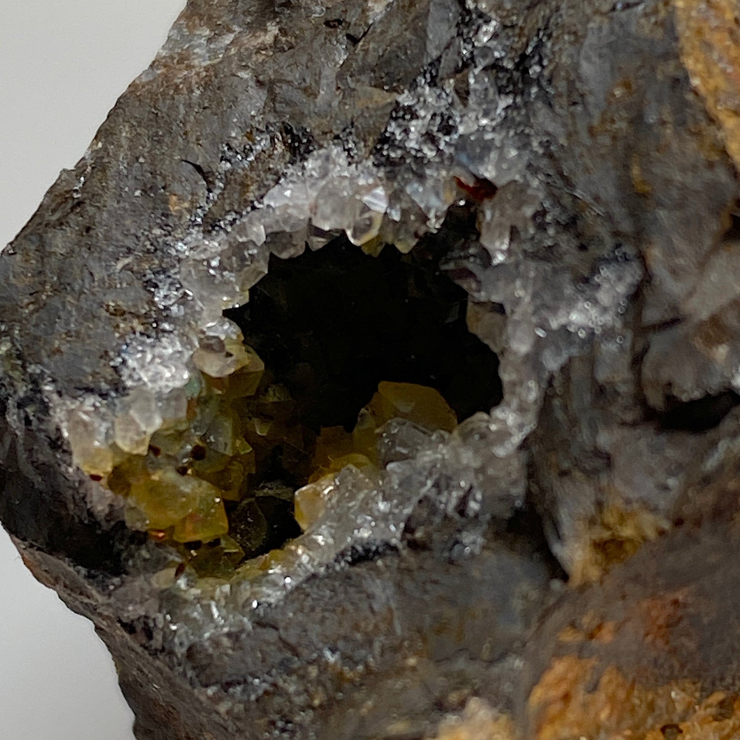 GOETHITE ETC, RESTORMEL ROYAL IRON MINE, CORNWALL. 34g MF1853