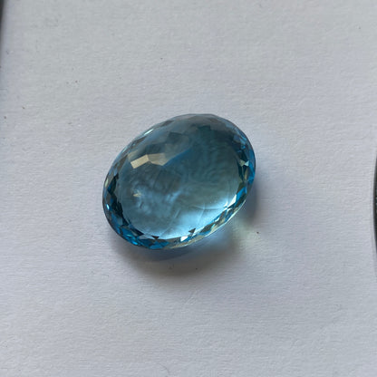 TOPAZ NATURAL MINED GEMSTONE : XANDA MINE, VIRGEM DA LAPA, BRAZIL  32.60Ct. MFG4978