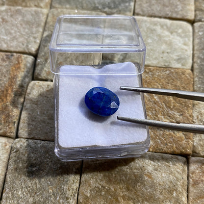 LAPIS LAZULI NATURAL GEMSTONE - LADJUAR MEDAM, AFGHANISTAN 3.27Ct MFG5310