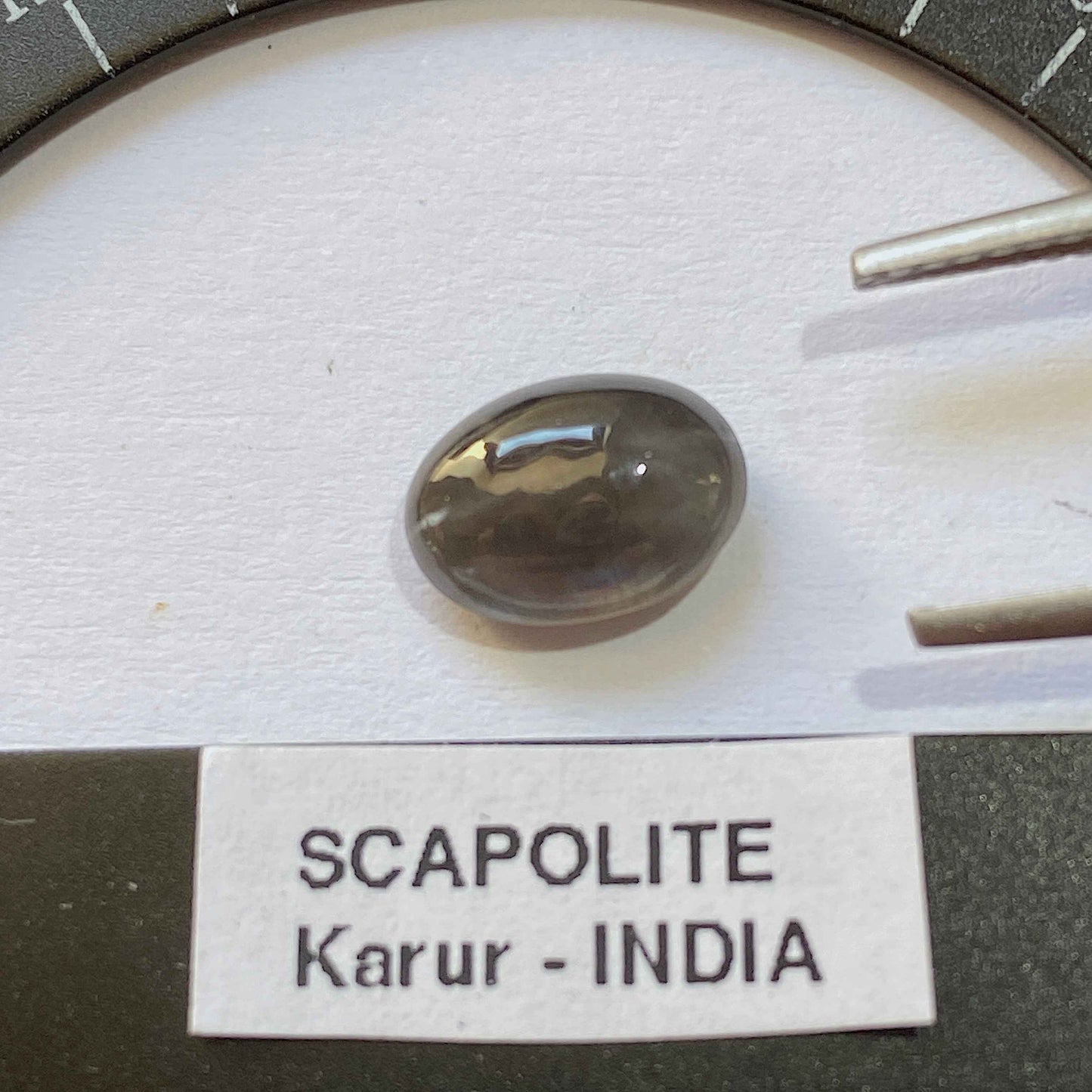 SCAPOLITE NATURAL GEMSTONE : KARUR, TAMIL NADU, INDIA. 1.89Ct MFG4982