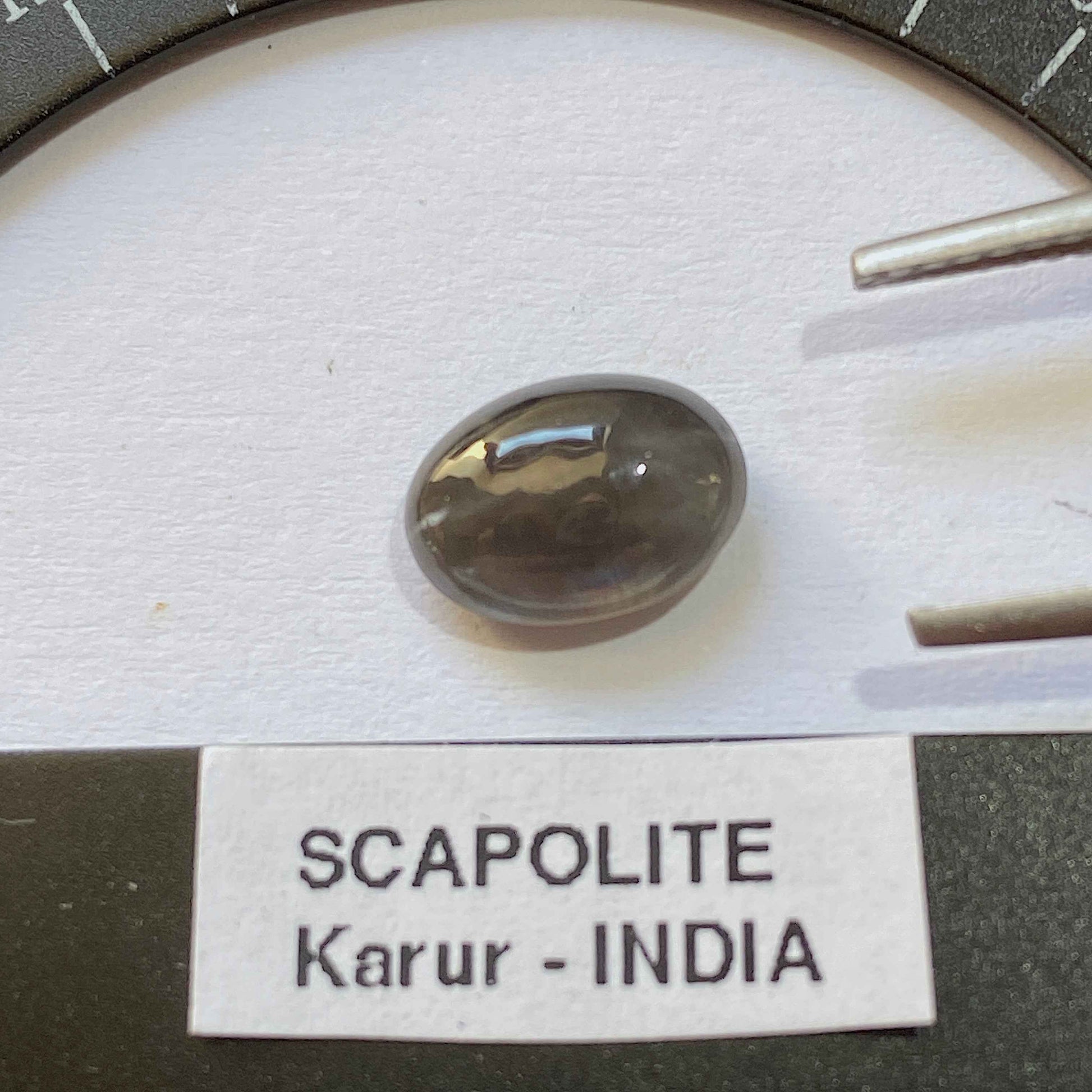 SCAPOLITE NATURAL GEMSTONE : KARUR, TAMIL NADU, INDIA. 1.89Ct MFG4982