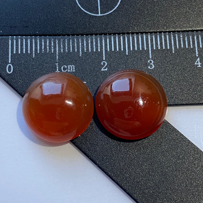 AGATE CARNELIAN NATURAL GEMSTONES - LIBOMBAS, MOZAMBIQUE 18Ct  MFG5165