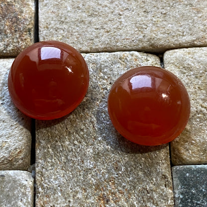 AGATE CARNELIAN NATURAL GEMSTONES - LIBOMBAS, MOZAMBIQUE 18Ct  MFG5165