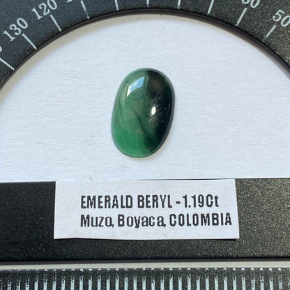 EMERALD BERYL NATURAL GEMSTONE : 1.19Ct. MFG4984