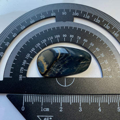 HAWKS EYE QUARTZ NATURAL GEMSTONE - SOUTHERN AFRICA. 24Ct MFG5391