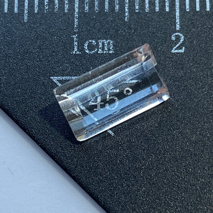 DANBURITE RARE NATURAL GEMSTONE - CHARCOS, SAN LUIS POSOSI, MEXICO 2.20Ct MFG778