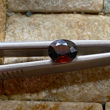 ORANGE  RARE TOURMALINE NATURAL GEMSTONE : JAGODA MINE, MKUSHI, ZAMBIA. 0.47Ct MFG4985