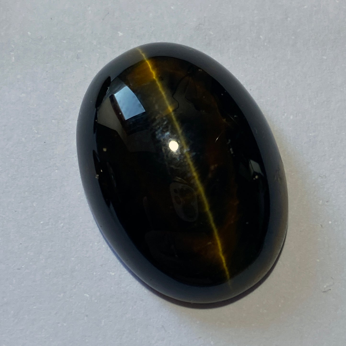 TIGERS EYE QUARTZ GEMSTONES x 4 - PRIESKA, NORTHERN CAPE, SOUTH AFRICA 95Ct MFG5089