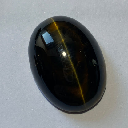 TIGERS EYE QUARTZ GEMSTONES x 4 - PRIESKA, NORTHERN CAPE, SOUTH AFRICA 95Ct MFG5089