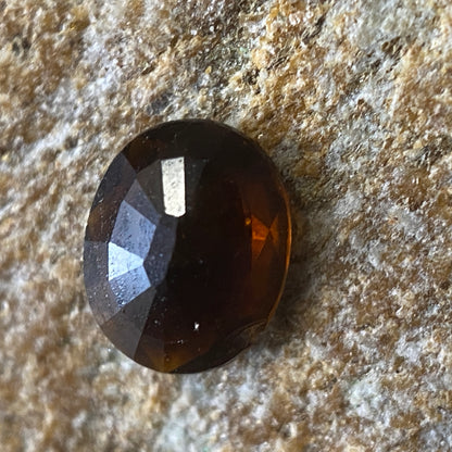 ORANGE  RARE TOURMALINE NATURAL GEMSTONE : JAGODA MINE, MKUSHI, ZAMBIA. 0.47Ct MFG4985