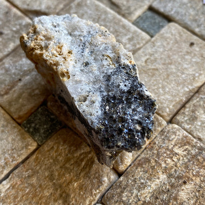 GALENA/AESENOPYRITE/QUARTZ/ETC FROM COROMANDEL PENINSULA, NEW ZEALAND 33g MF1868