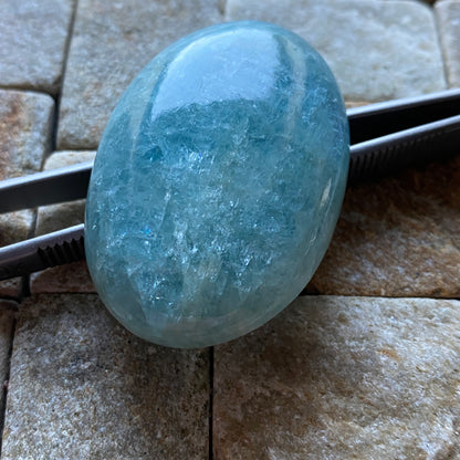 AQUAMARINE BERYL NATURAL LARGE GEMSTONE - MAHAIZA, MADAGASCAR 96Ct MFG5393