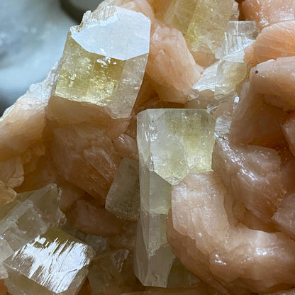 APOPHYLLITE WITH STILBITE - JALGAON, NASHIK, INDIA - MASSIVE   13kg+MF4146