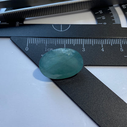 GRANDIDIERITE RARE LARGE GEMSTONE - BEHARA, MADAGASCAR. 21.32Ct MFG5050