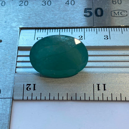 GRANDIDIERITE RARE LARGE GEMSTONE - BEHARA, MADAGASCAR. 21.32Ct MFG5050