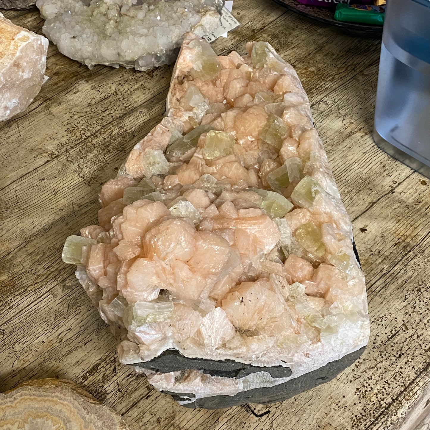 APOPHYLLITE WITH STILBITE - JALGAON, NASHIK, INDIA - MASSIVE   13kg+MF4146