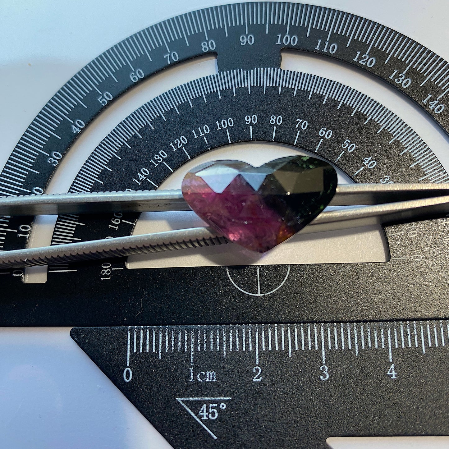 TOURMALINE NATURAL BI-COLOUR GEMSTONE - PAPROK, AFGHANISTAN LARGE 11.22Ct MFG5411