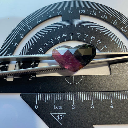 TOURMALINE NATURAL BI-COLOUR GEMSTONE - PAPROK, AFGHANISTAN LARGE 11.22Ct MFG5411