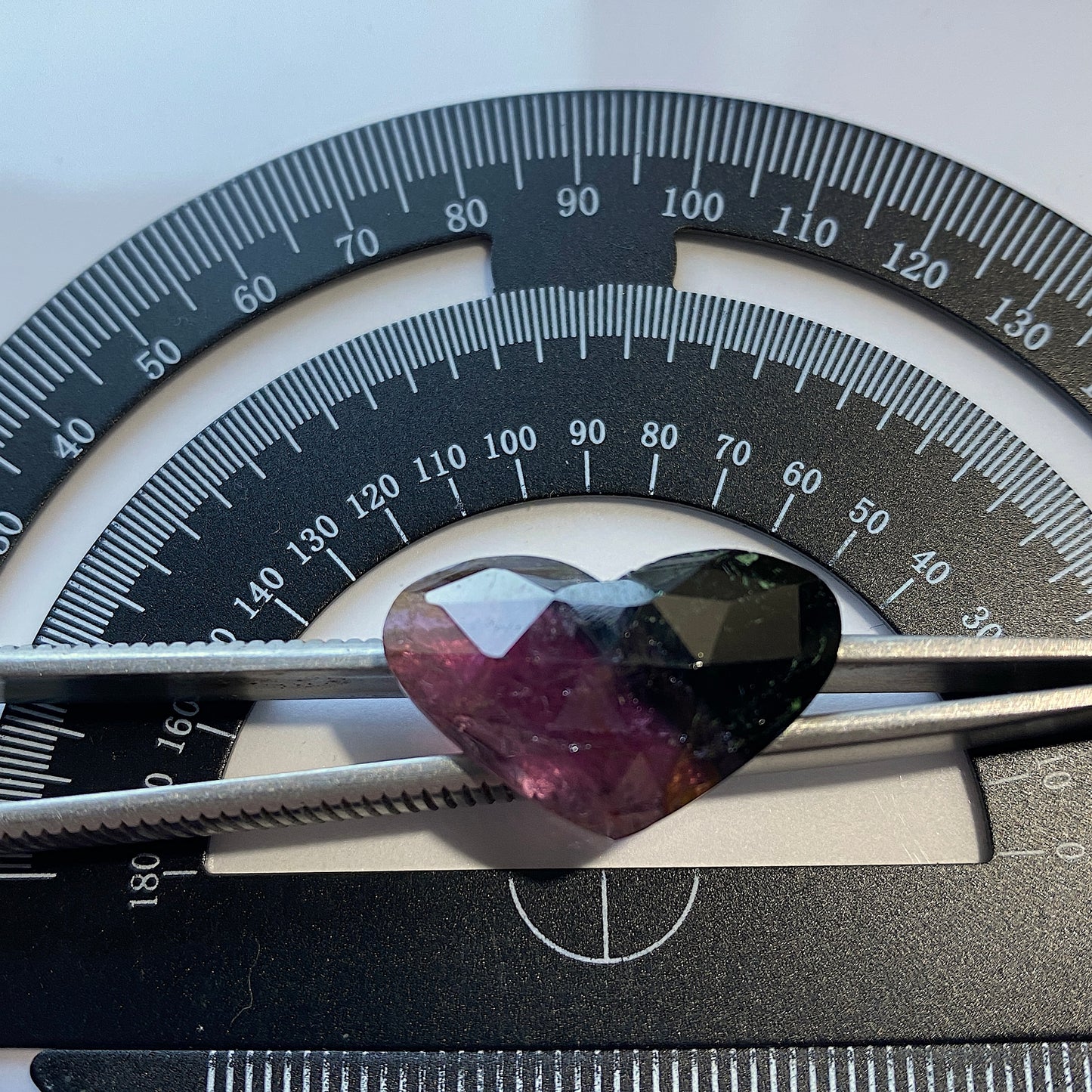 TOURMALINE NATURAL BI-COLOUR GEMSTONE - PAPROK, AFGHANISTAN LARGE 11.22Ct MFG5411