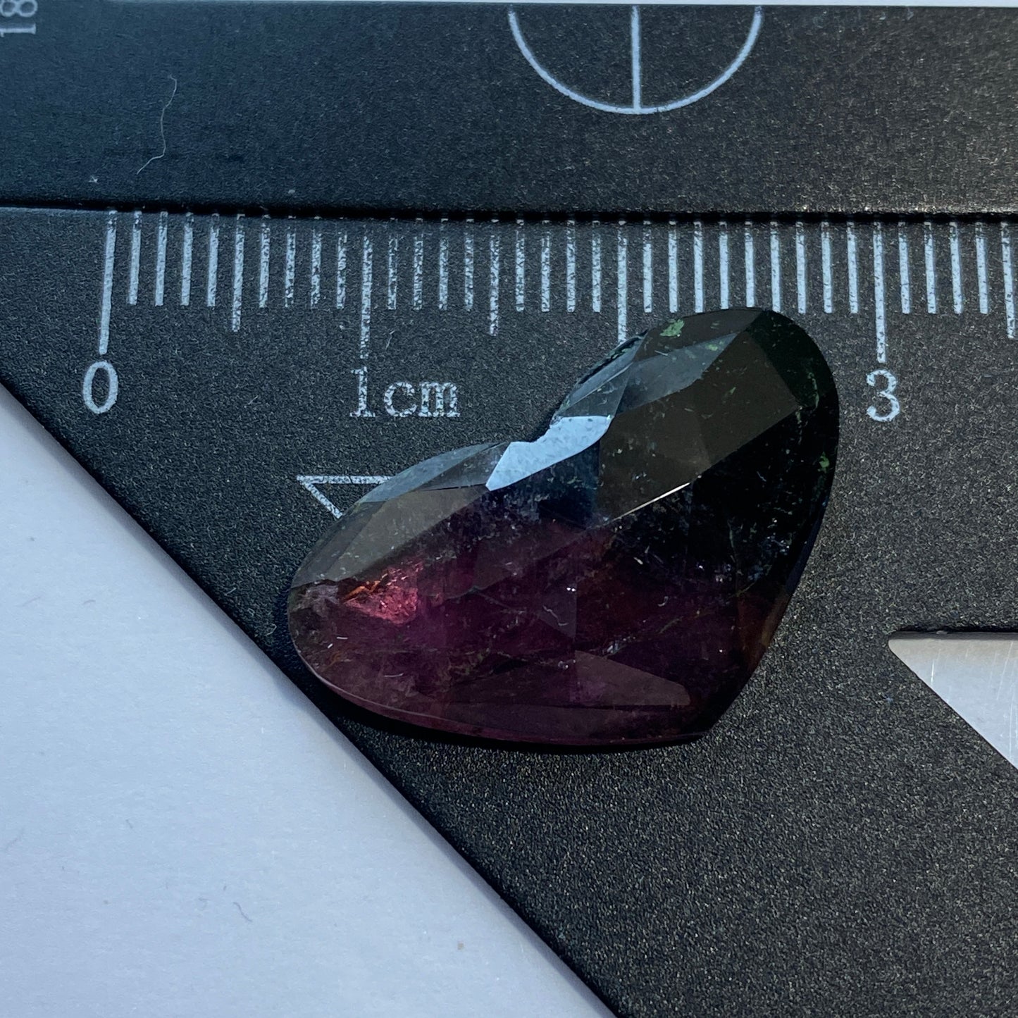 TOURMALINE NATURAL BI-COLOUR GEMSTONE - PAPROK, AFGHANISTAN LARGE 11.22Ct MFG5411