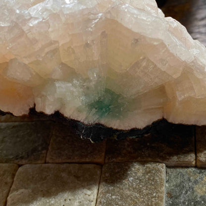 STILBITE WITH FLUORAPOPHYLLITE : PUNE, MAHARASHTRA, INDIA 624g. MF5069