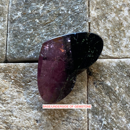 TOURMALINE NATURAL BI-COLOUR GEMSTONE - PAPROK, AFGHANISTAN LARGE 11.22Ct MFG5411