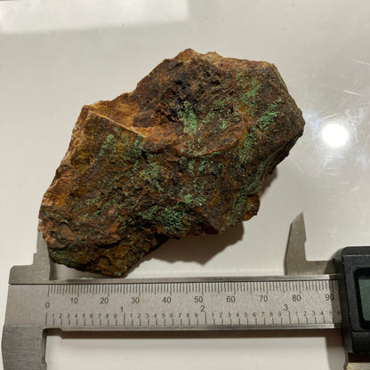 TORBERNITE : SOUTH TERRAS MINE, ST STEPHEN-IN-BRANNELS, CORNWALL. 157g MF5070