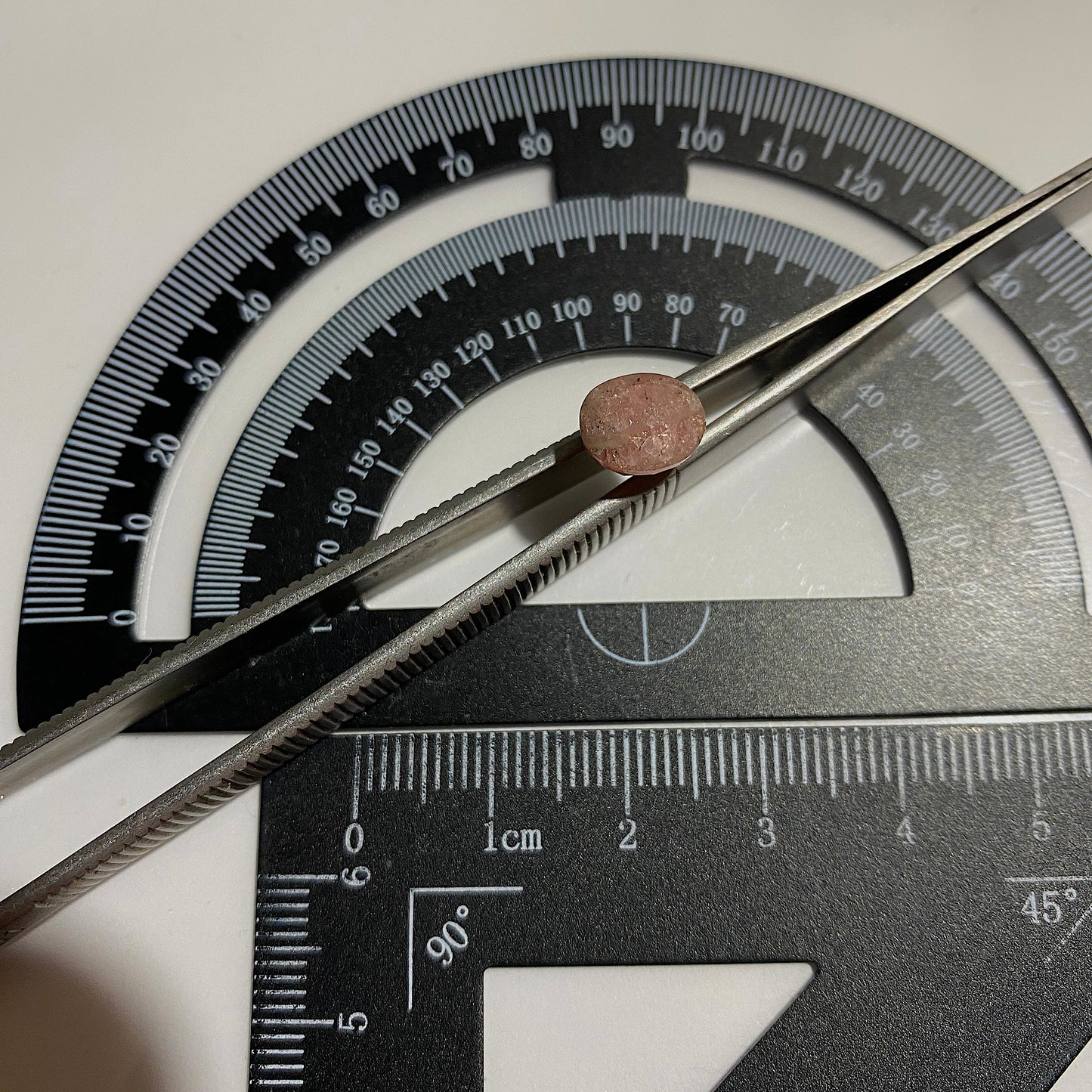 "STRAWBERRY QUARTZ" NATURAL GEMSTONE - CURVELO, MINAS GERAIS, BRAZIL 3.60Ct MFG2215