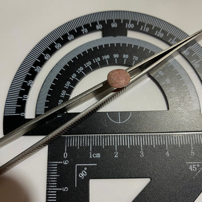 "STRAWBERRY QUARTZ" NATURAL GEMSTONE - CURVELO, MINAS GERAIS, BRAZIL 3.60Ct MFG2215