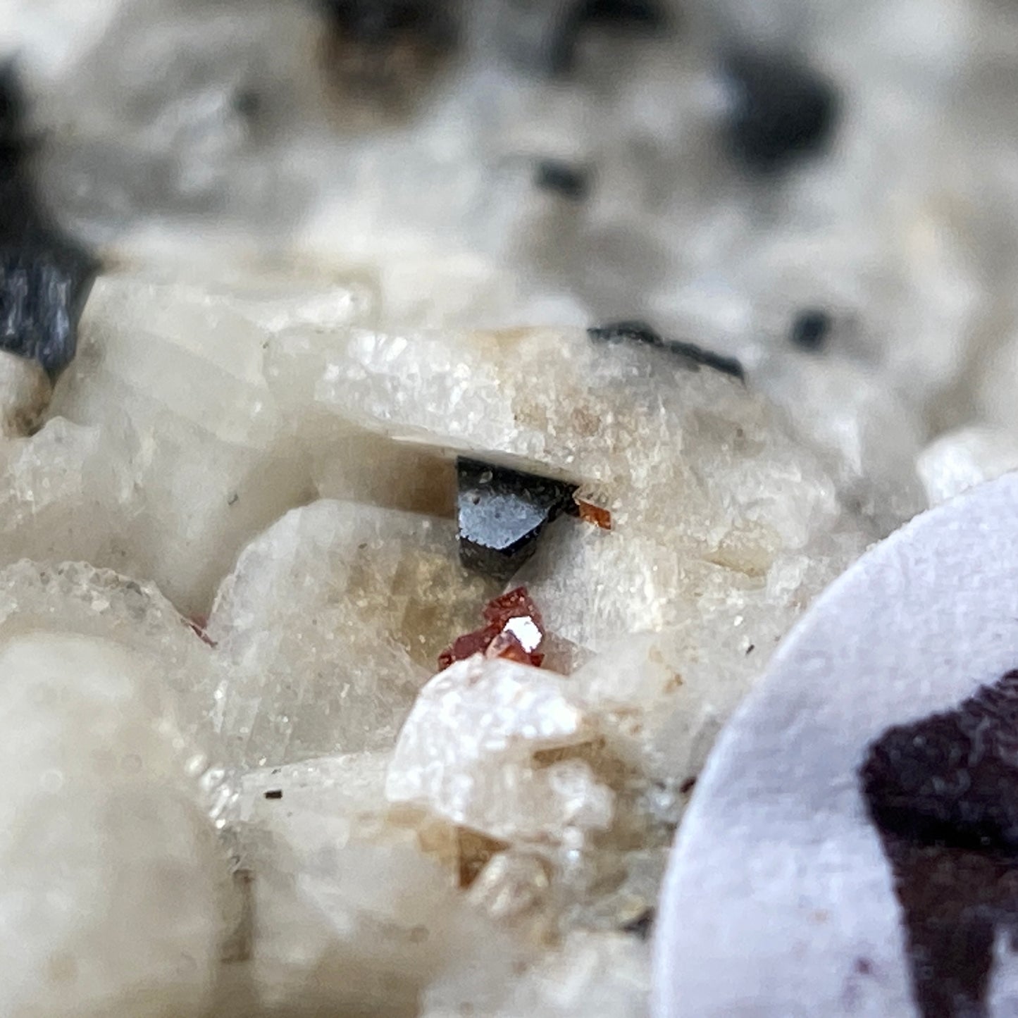 FLUORATROPYROCHLORE  CRYSTAL ON MATRIX, AGUA DE PAU VOLCANO, AZORES 16g