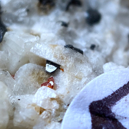 FLUORATROPYROCHLORE  CRYSTAL ON MATRIX, AGUA DE PAU VOLCANO, AZORES 16g