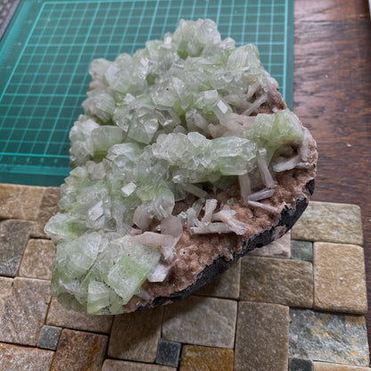 APOPHYLLITE - RAHURI, AHMEDNAGAR, NASHIK, INDIA. LARGE 1342g. MF4149