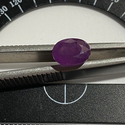 SAPPHIRE CORUNDUM NATURAL GEMSTONE - LONGIDO, ARUSHA, TANZANIA 1.91Ct MFG5232