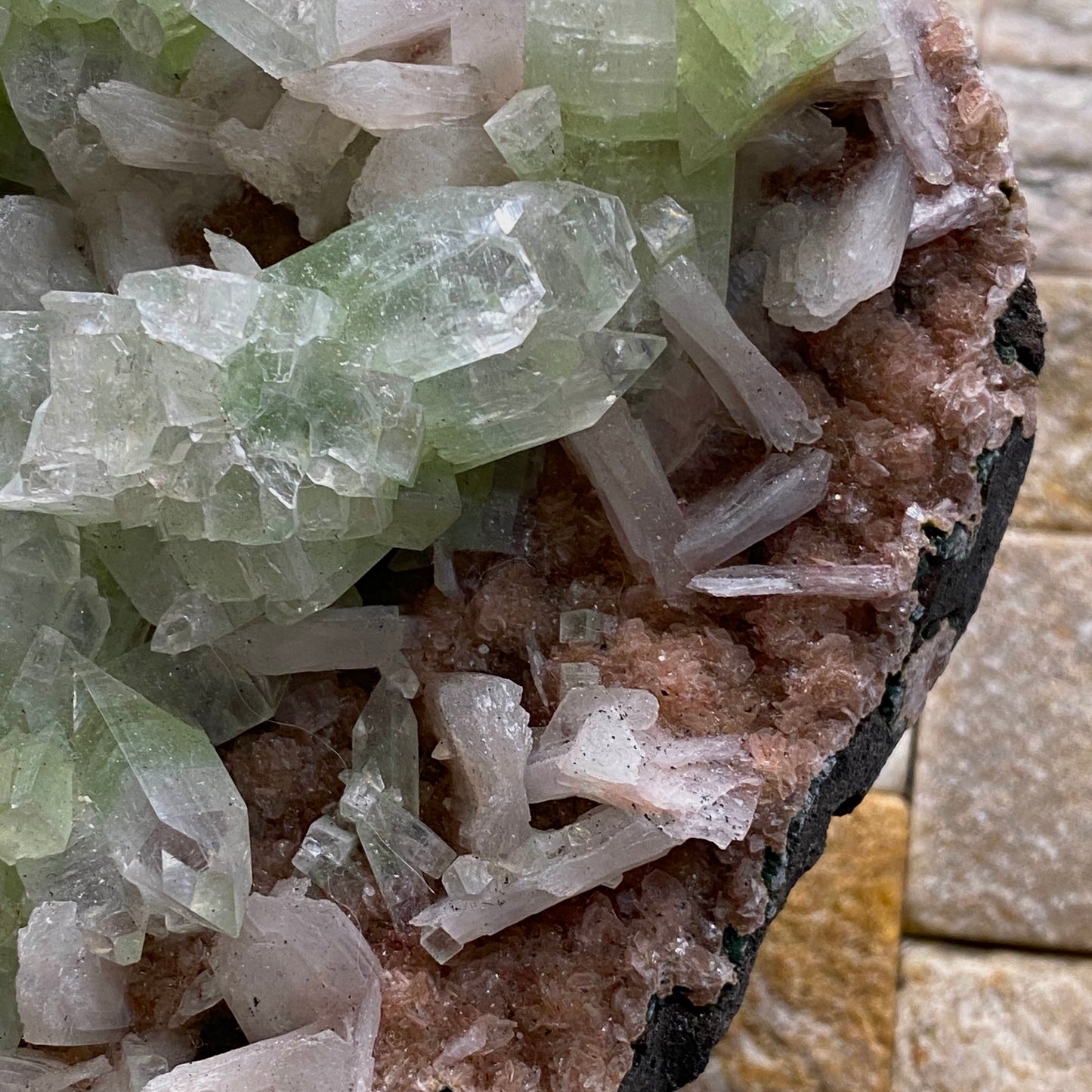 APOPHYLLITE - RAHURI, AHMEDNAGAR, NASHIK, INDIA. LARGE 1342g. MF4149