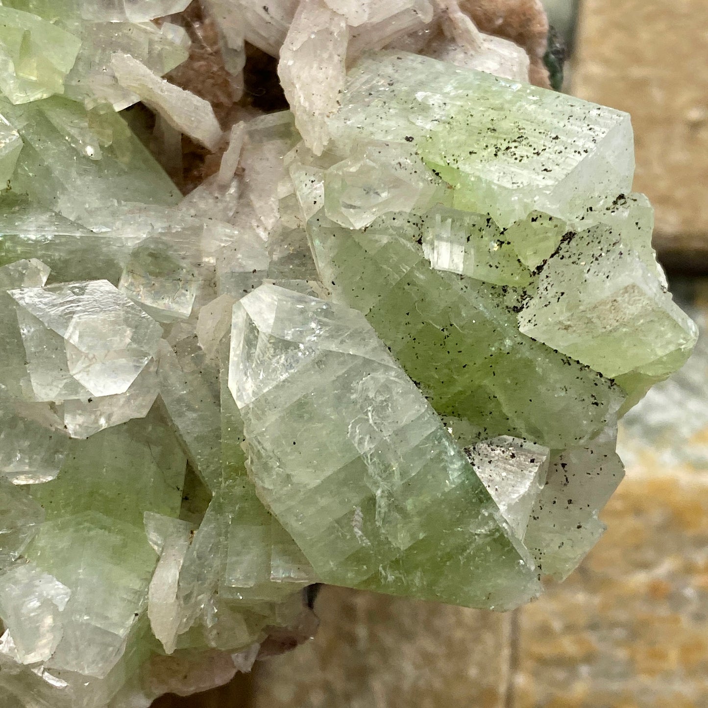 APOPHYLLITE - RAHURI, AHMEDNAGAR, NASHIK, INDIA. LARGE 1342g. MF4149