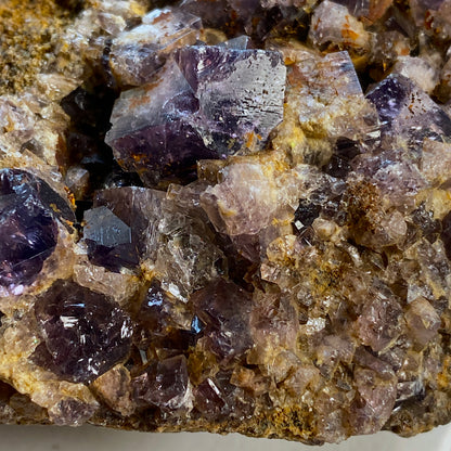 FLUORITE FROM WHEAL BULLER, REDRUTH, CORNWALL 430g MF1863