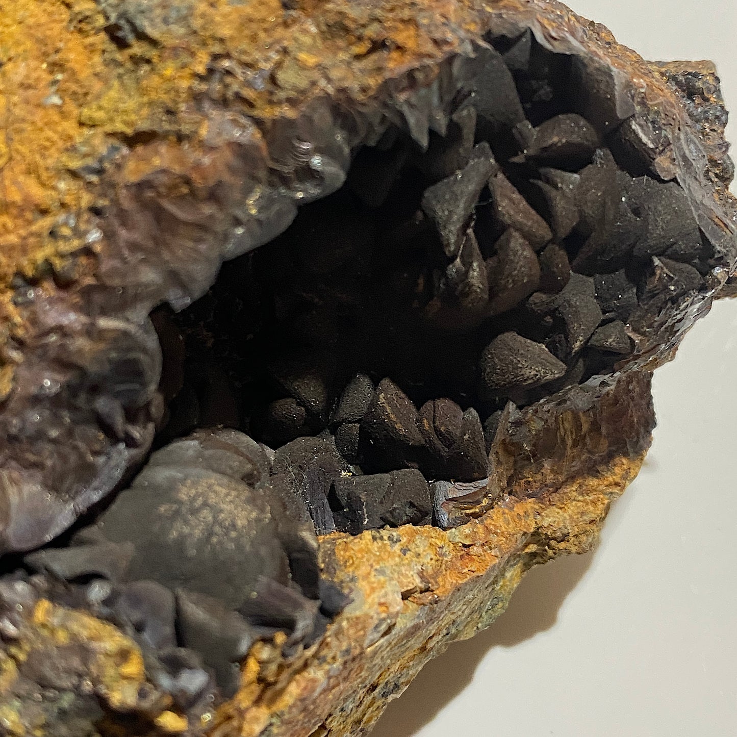 GOETHITE : WHEAL DREA, BOTALLACK, ST JUST, CORNWALL, ENGLAND. 490g MF5074