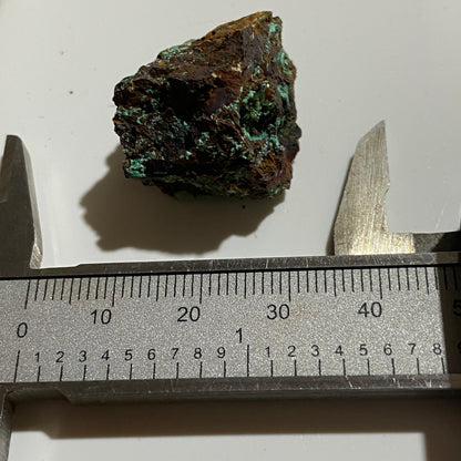 AGARDITE/ZINCOLIVENITE : HILARION MINE, LAVRION, GREECE. 12g. MF5075
