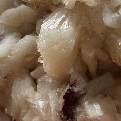 STILBITE WITH FLUORAPOPHYLLITE - JALGAON, INDIA - MASSIVE 6.2kg  MF4151