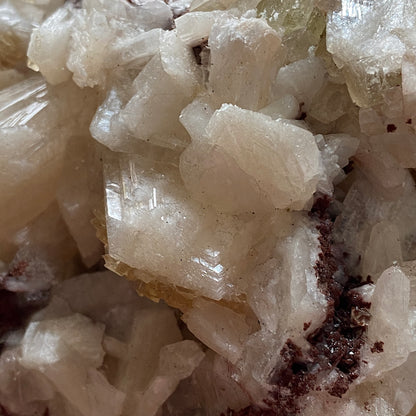 STILBITE WITH FLUORAPOPHYLLITE - JALGAON, INDIA - MASSIVE 6.2kg  MF4151