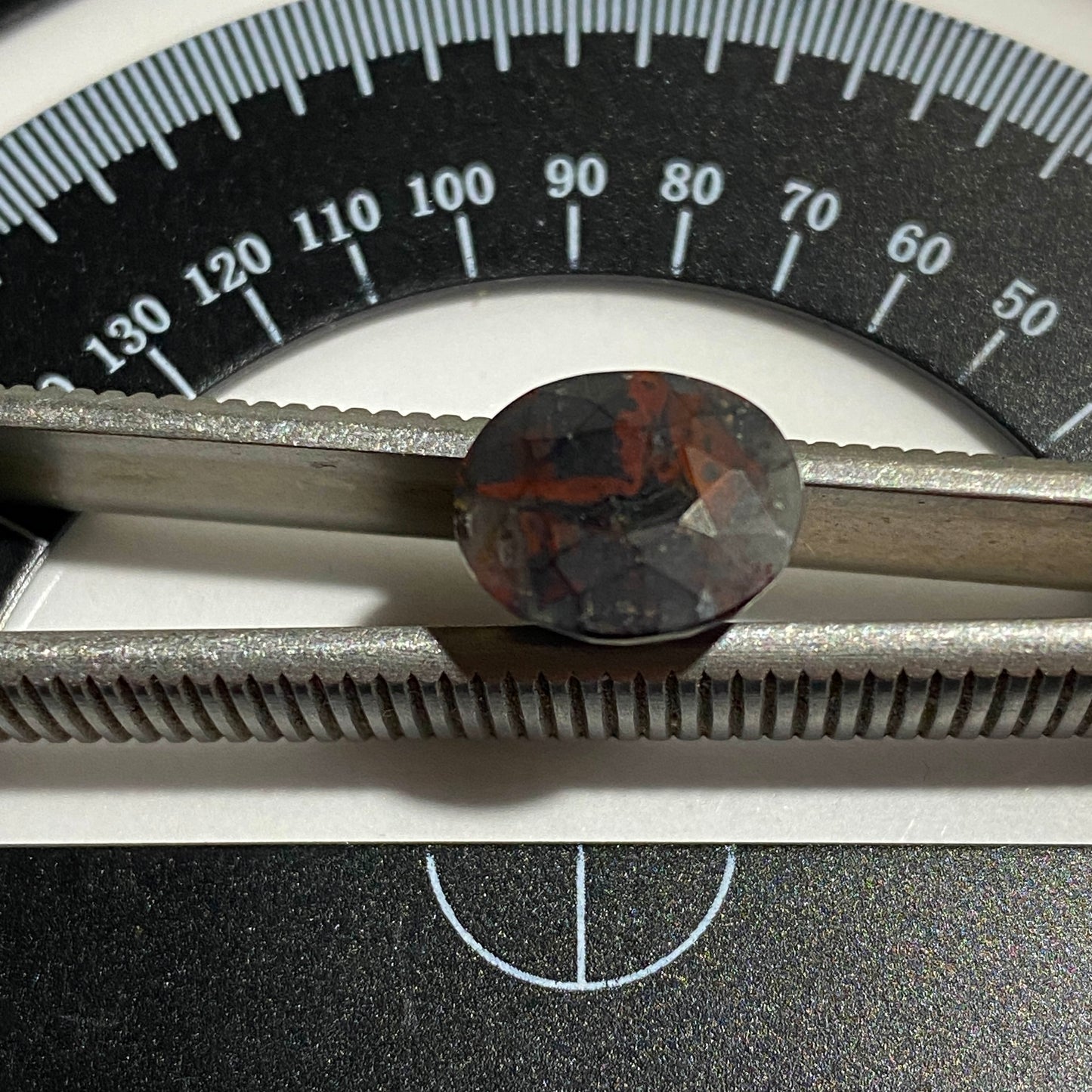 JASPER QUARTZ NATURAL GEMSTONE - DEASE LAKE, BRITISH COLUMBIA, CANADA 3.90Ct MFG5410