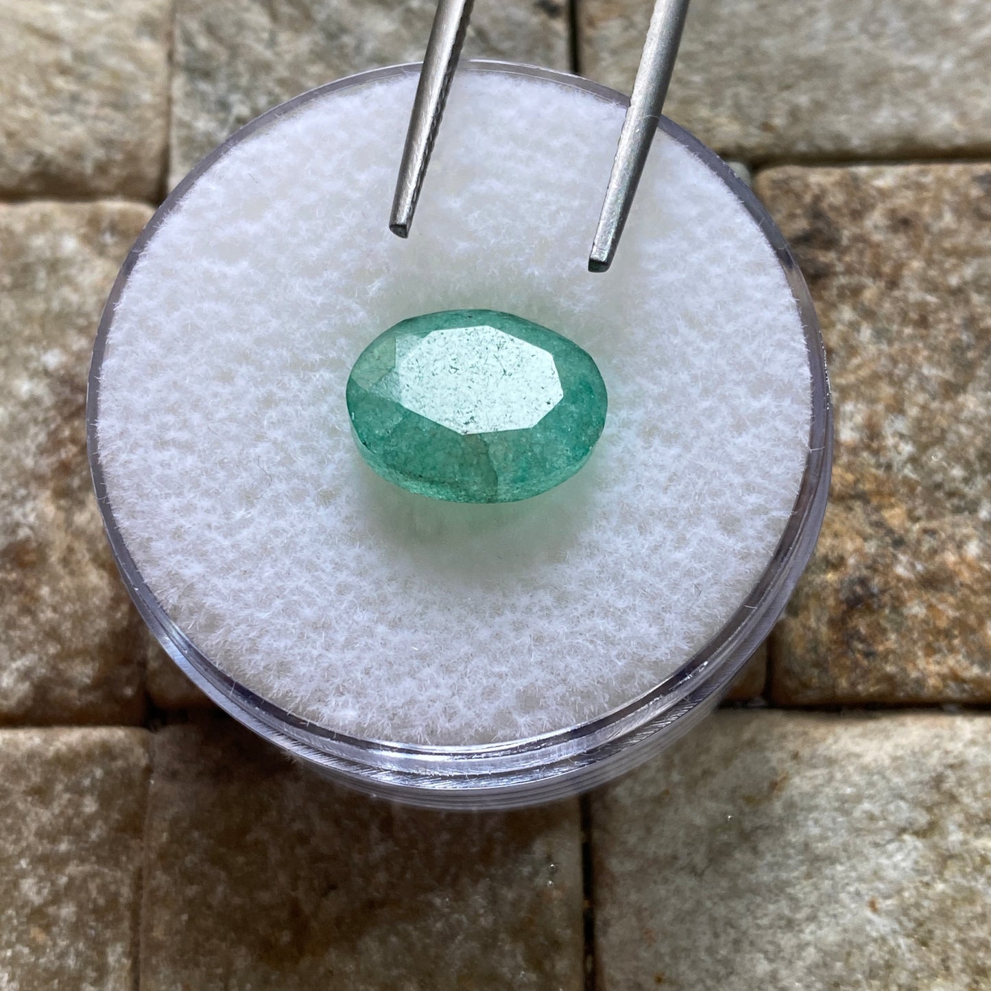 EMERALD BERYL NATURAL GEMSTONE - NDOLA, COPPER BELT, ZAMBIA 5.0Ct MFG5382