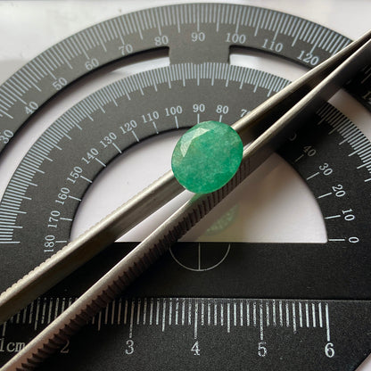 EMERALD BERYL NATURAL GEMSTONE - NDOLA, COPPER BELT, ZAMBIA 5.0Ct MFG5382